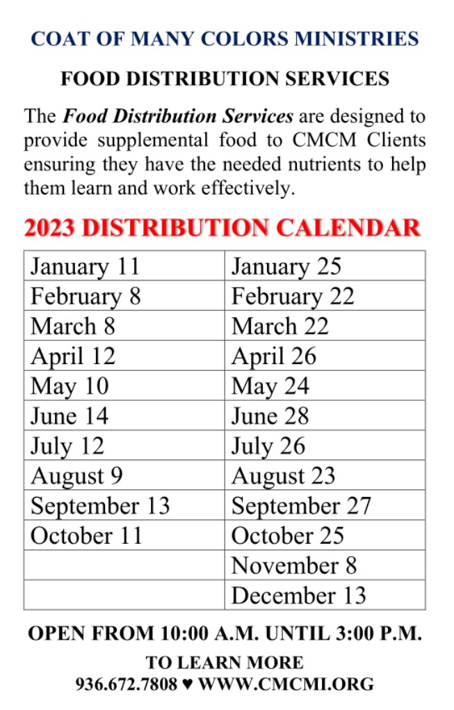 Ymca Food Distribution Schedule 2024 Noemi Angeline